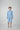 Comfortable sky-blue Turkish cotton bathrobe with a waffle texture, ideal for lounging, featured on ReplenishGoods.com.