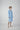 Comfortable sky-blue Turkish cotton bathrobe with a waffle texture, ideal for lounging, featured on ReplenishGoods.com.