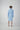 Comfortable sky-blue Turkish cotton bathrobe with a waffle texture, ideal for lounging, featured on ReplenishGoods.com.